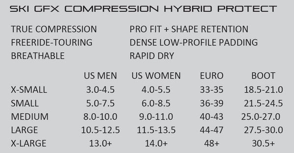 Dissent Ski GFX Compression Hybrid Padded Sock