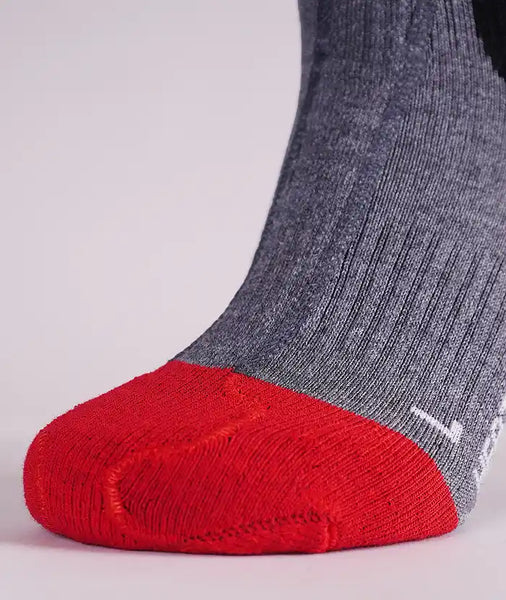 Lenz 5.1 Heated Merino Compression Sock Toe Cap Slim